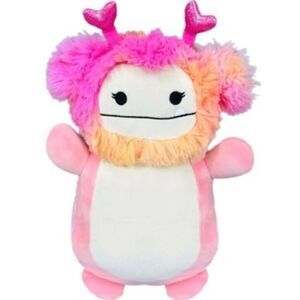 Squishmallows HugMees Caparinne the Bigfoot 10" Inch Plush Valentine's Day 2024